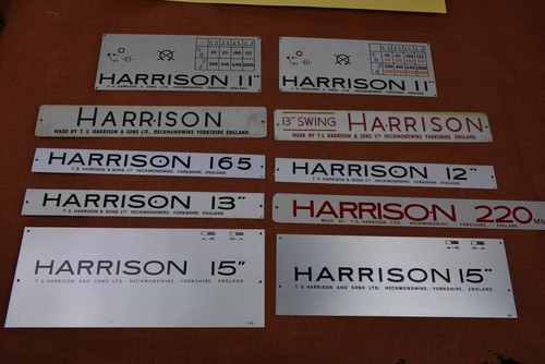 Spare nameplate for - nameplate,