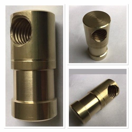 Compound top slide feed nut - slide,