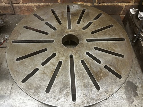 Lathe faceplate 21 - faceplate., 21"