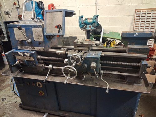 Harrison lathe with - harrison,