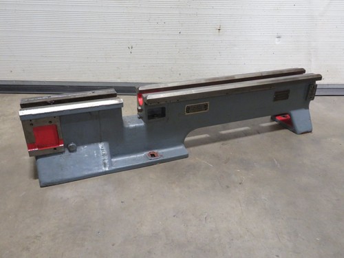 Harrison lathe bed with gap - bed,