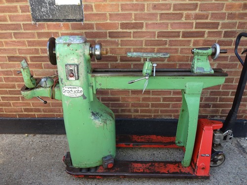 Harrison graduate wood lathe - wood,
